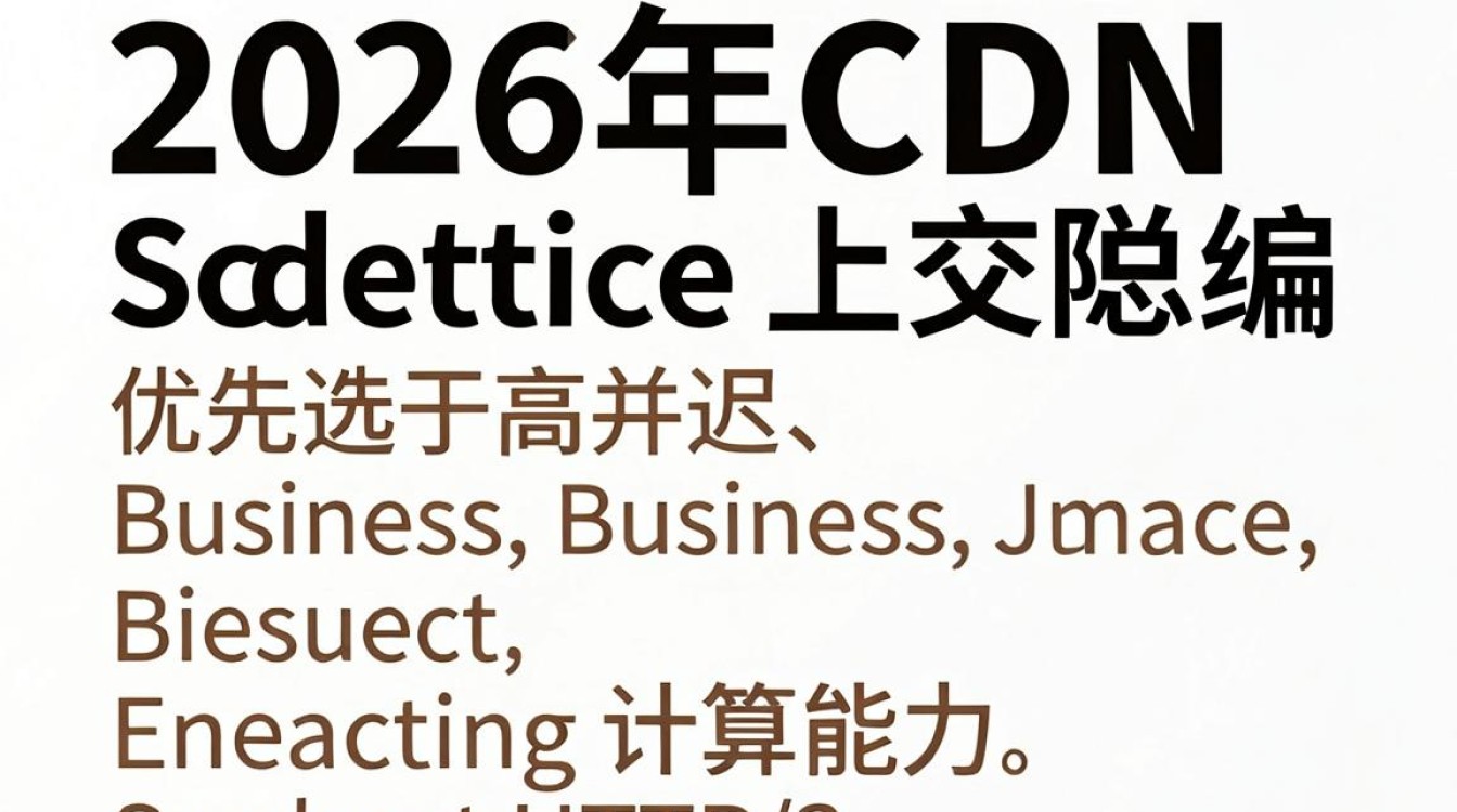 cdn服务需求