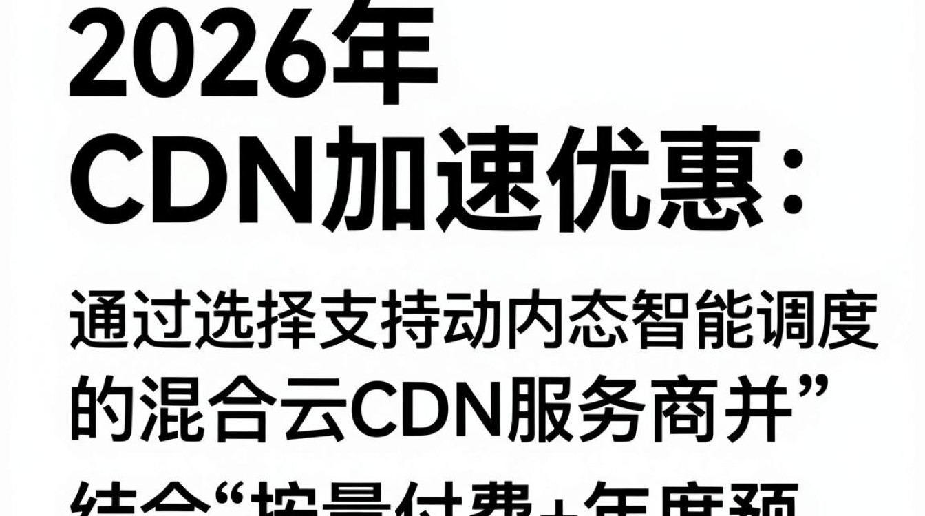 cdn加速优惠