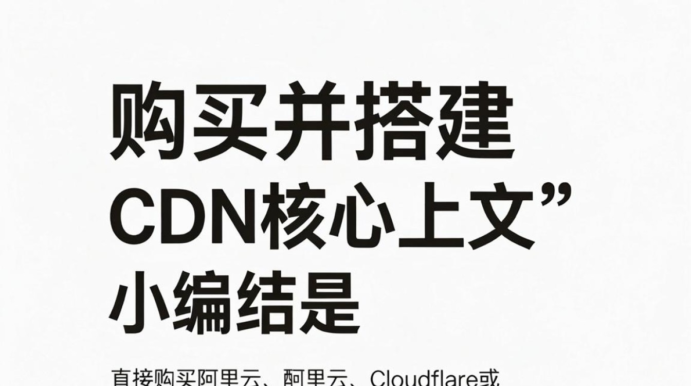 购买 搭建 cdn