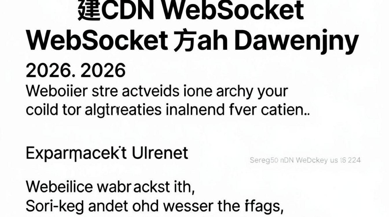 自建cdn websocket