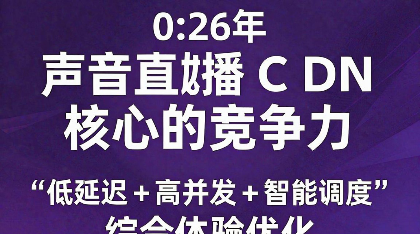 声音 直播 cdn