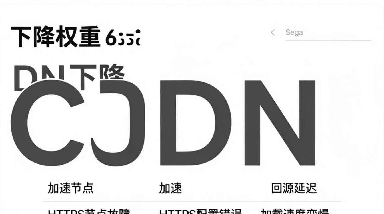 cdn权重下降