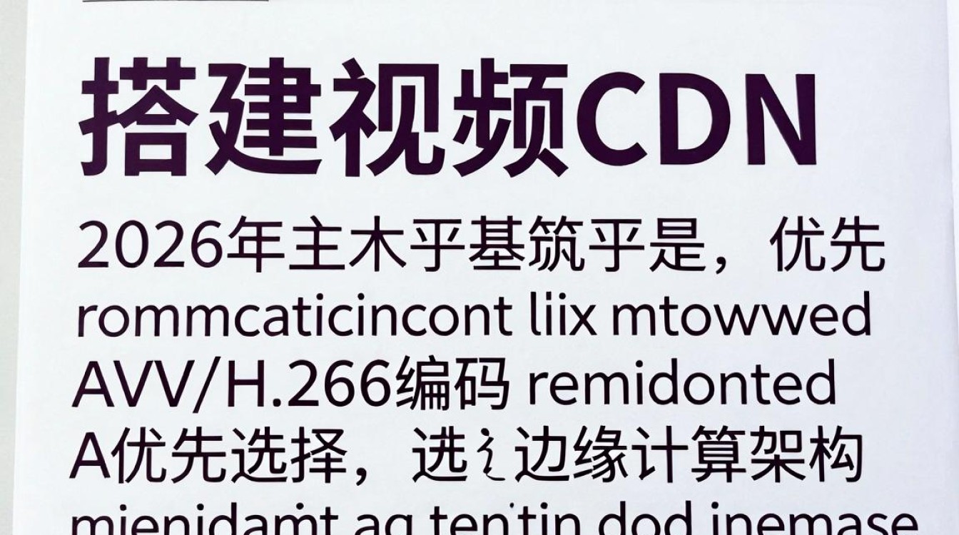 搭建视频cdn
