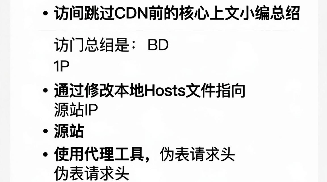 访问跳过cdn