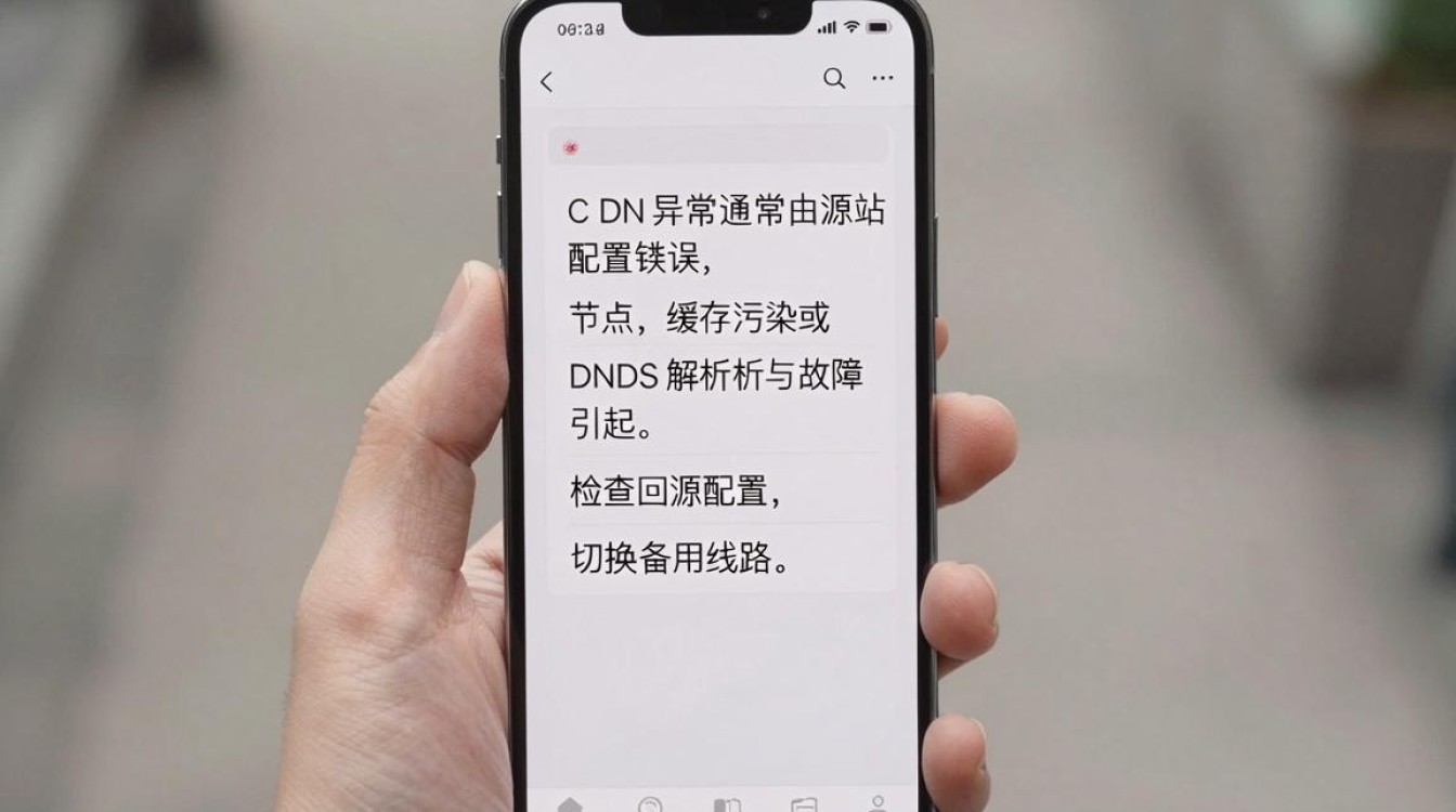 手机cdn异常