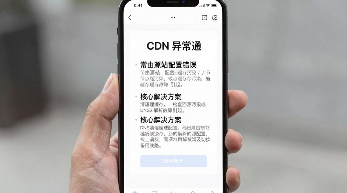 手机cdn异常