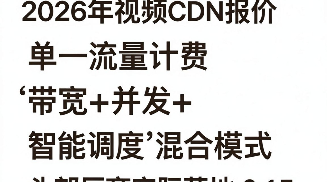 视频cdn报价