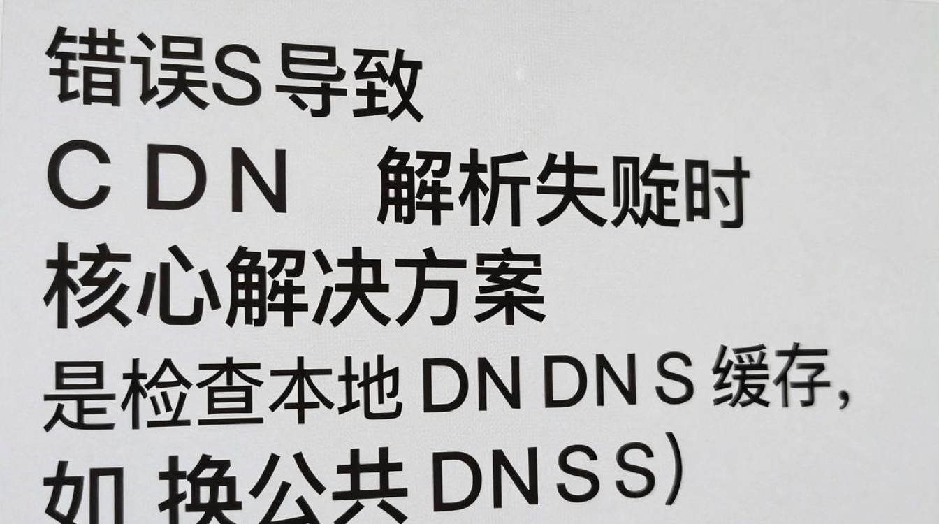 dns错误cdn