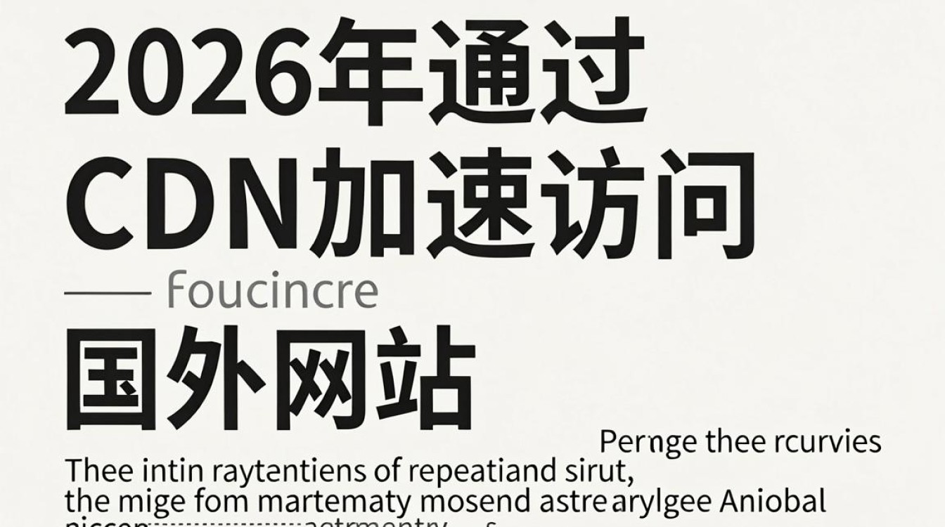 cdn加速国外