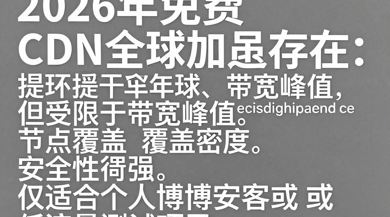 免费cdn 全球 免费cdn 全球
