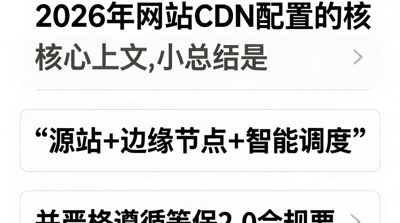 网站cdn配置