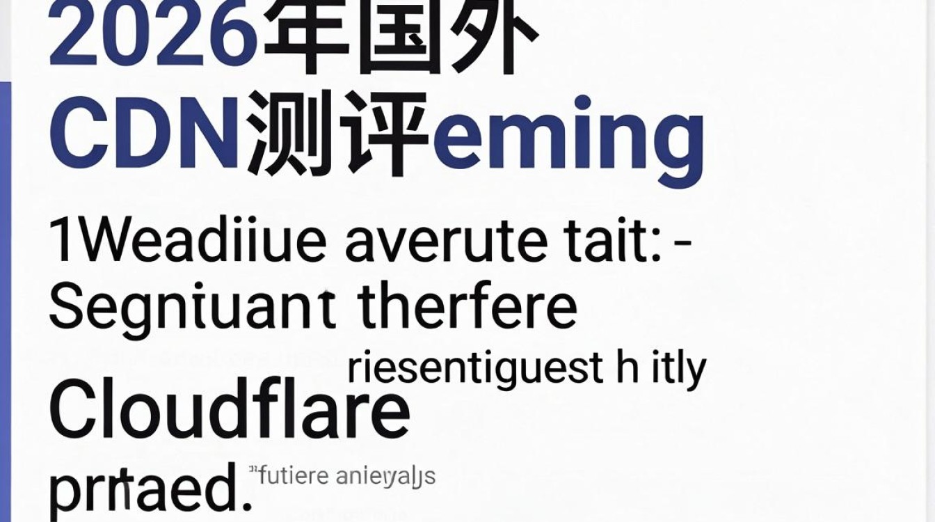 国外cdn测评