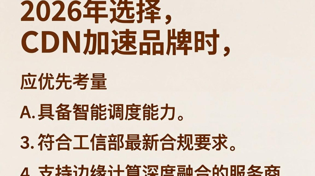 cdn加速品牌