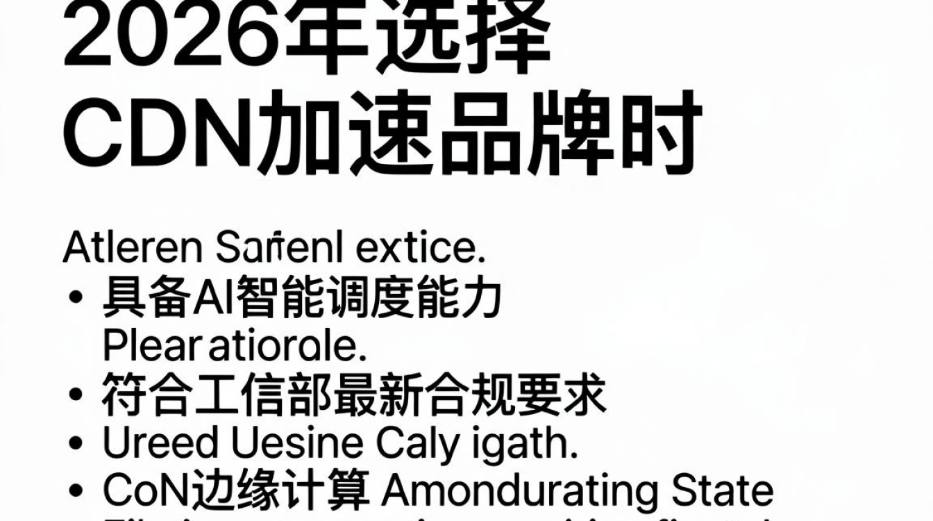 cdn加速品牌