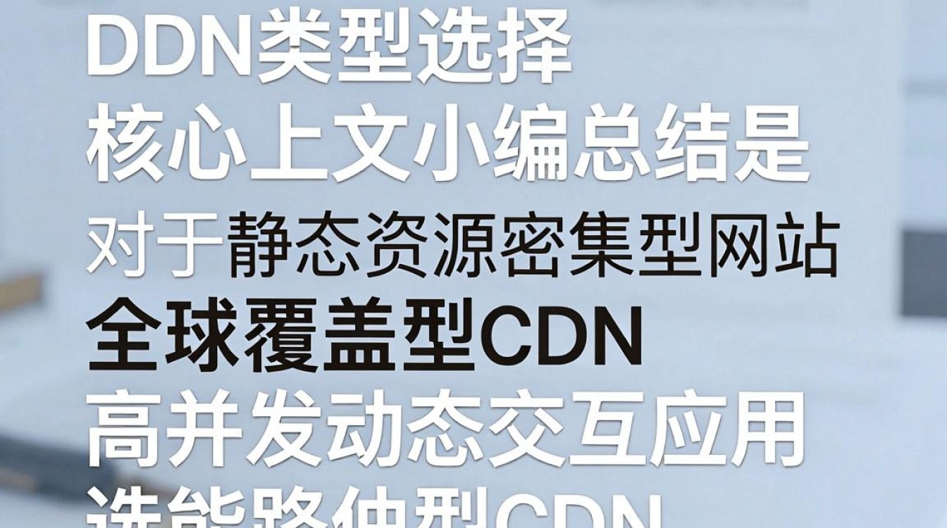 cdn类型选择