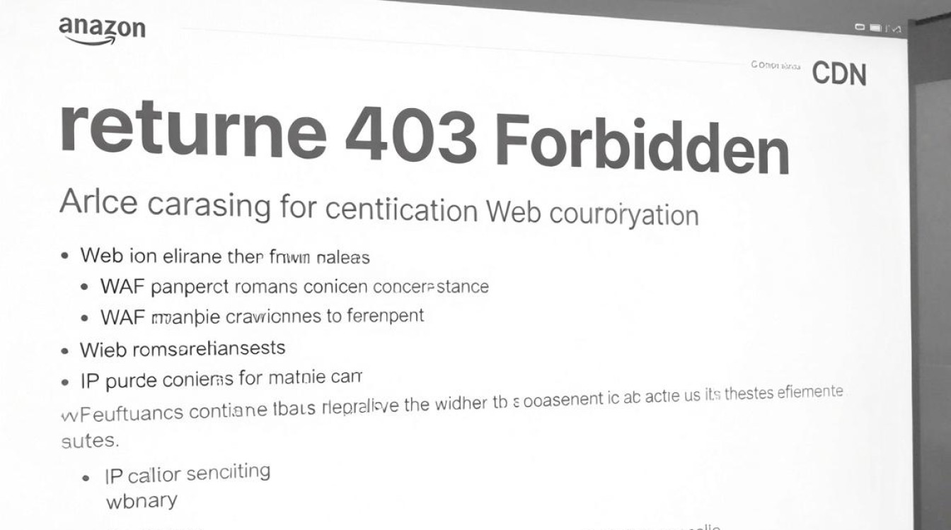 亚马逊 cdn 403