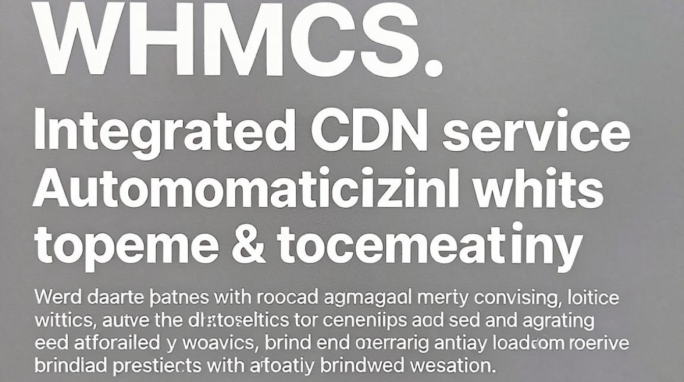 whmcs开cdn