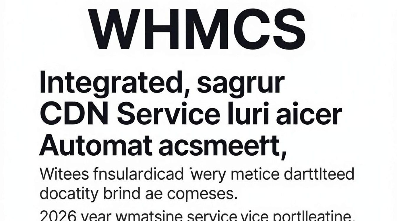 whmcs开cdn