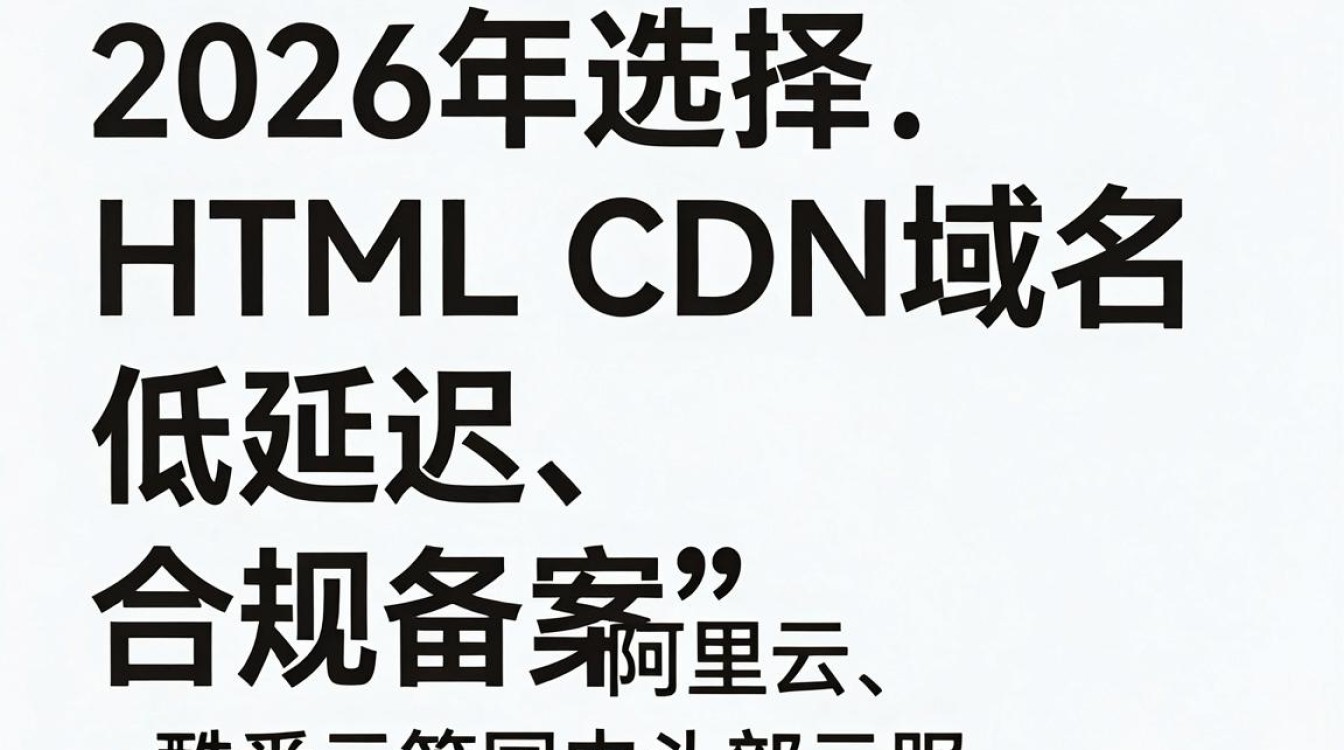 html cdn 域名