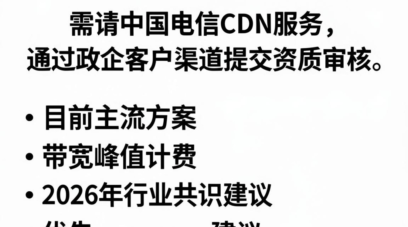 电信cdn申请