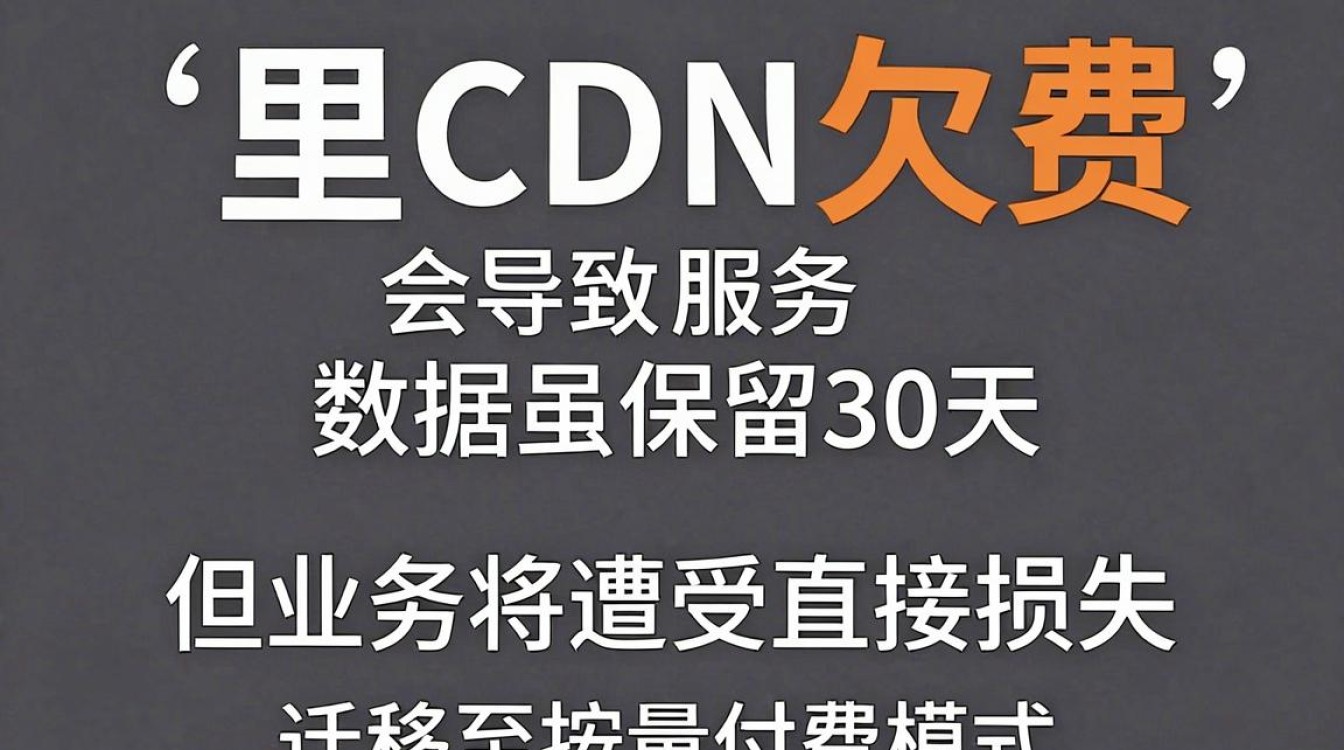 阿里cdn欠费