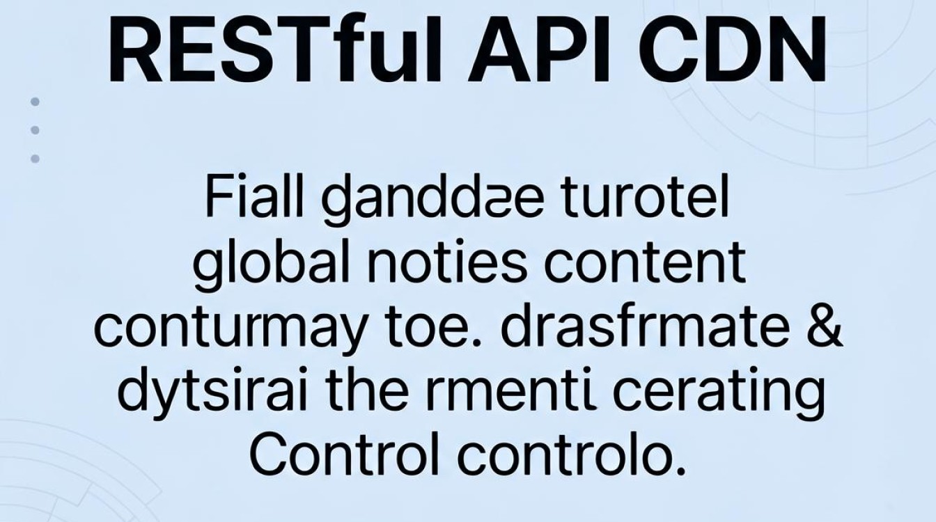 restful api cdn restful api cdn