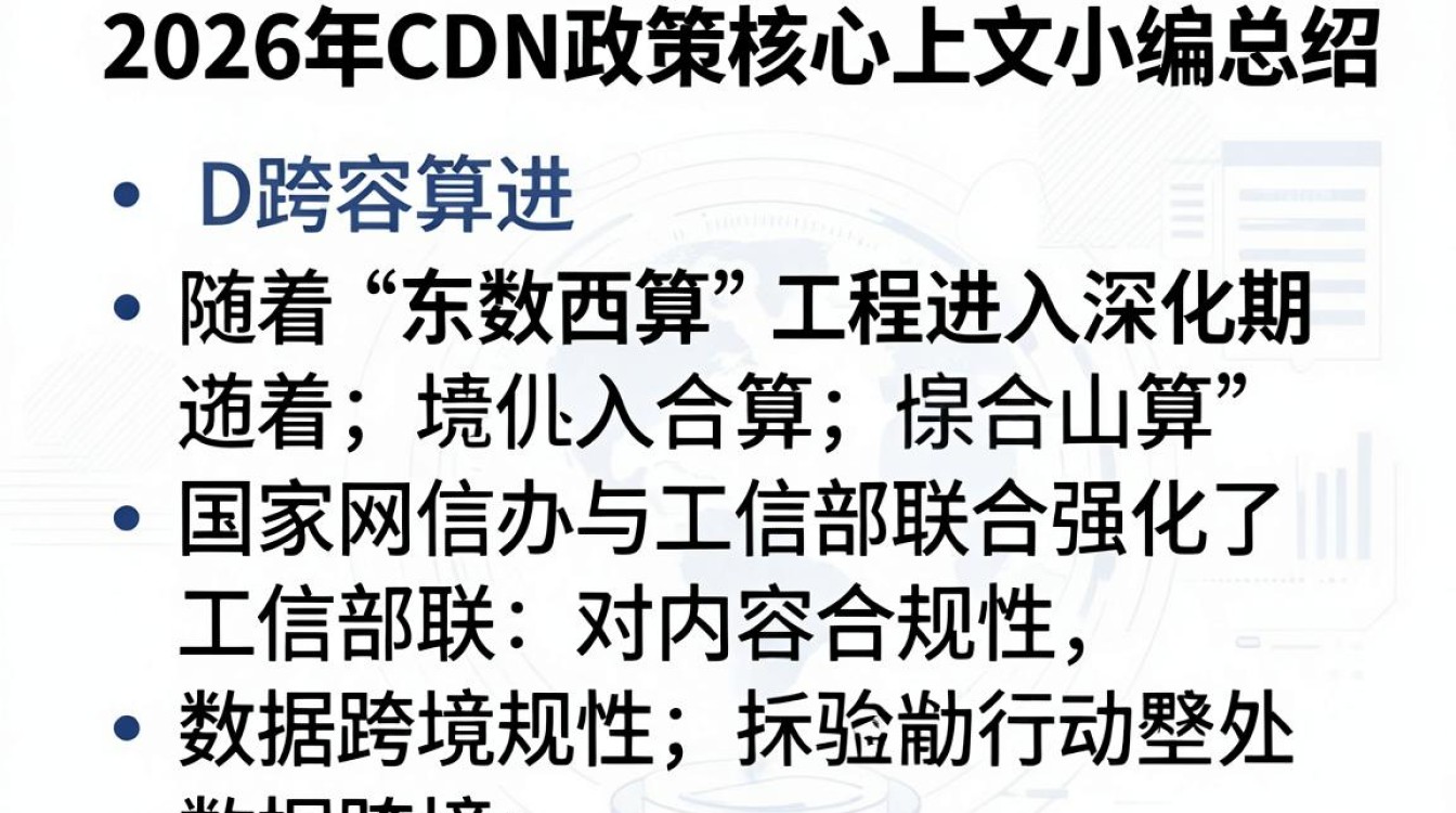 cdn 政策