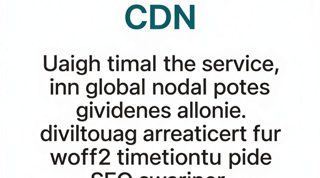 cdn 字体