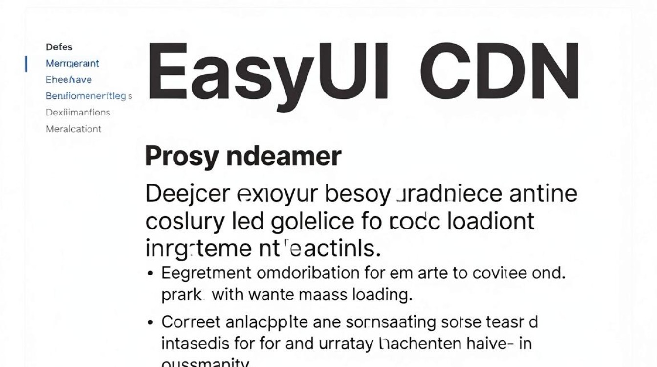 easyui  cdn