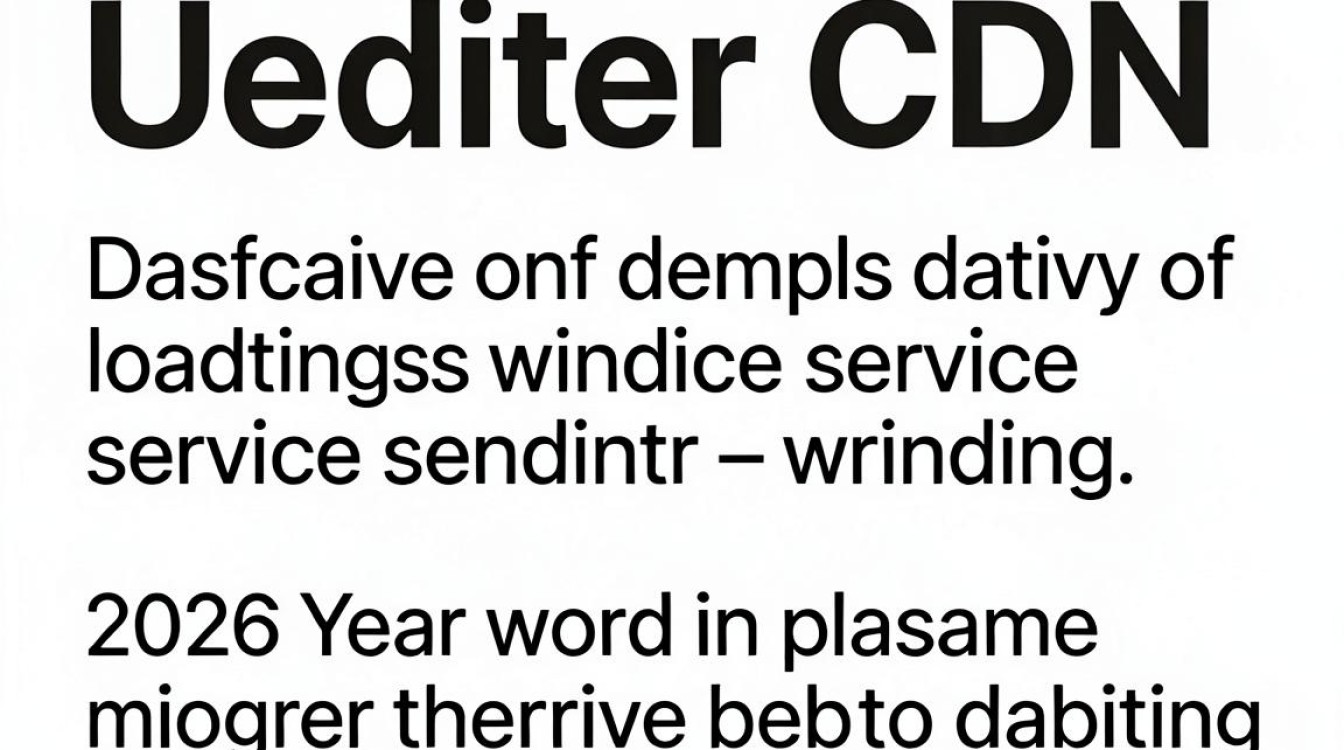 ueditor cdn