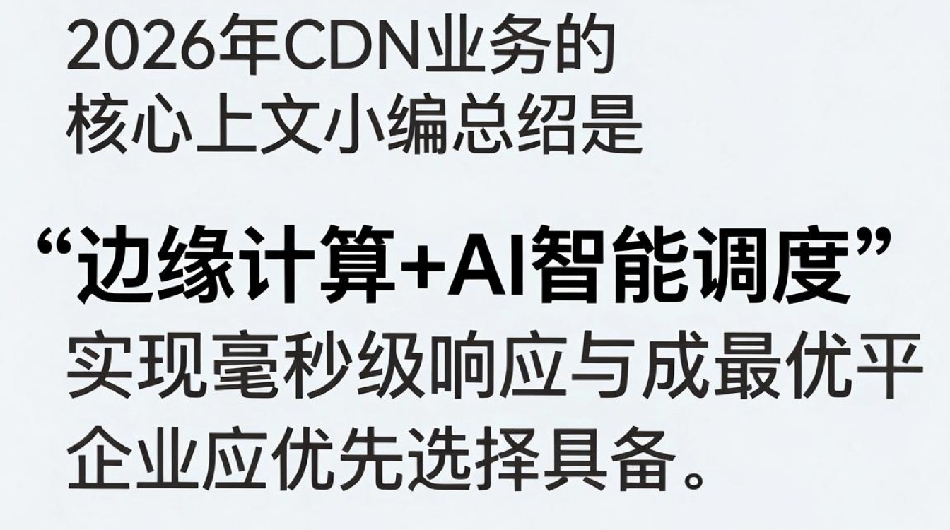 cdn 业务