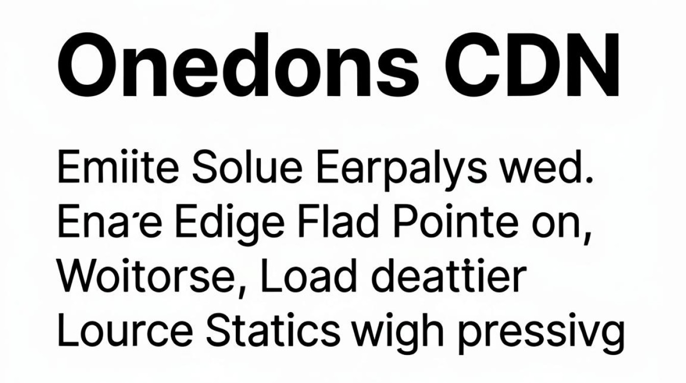 onedns cdn