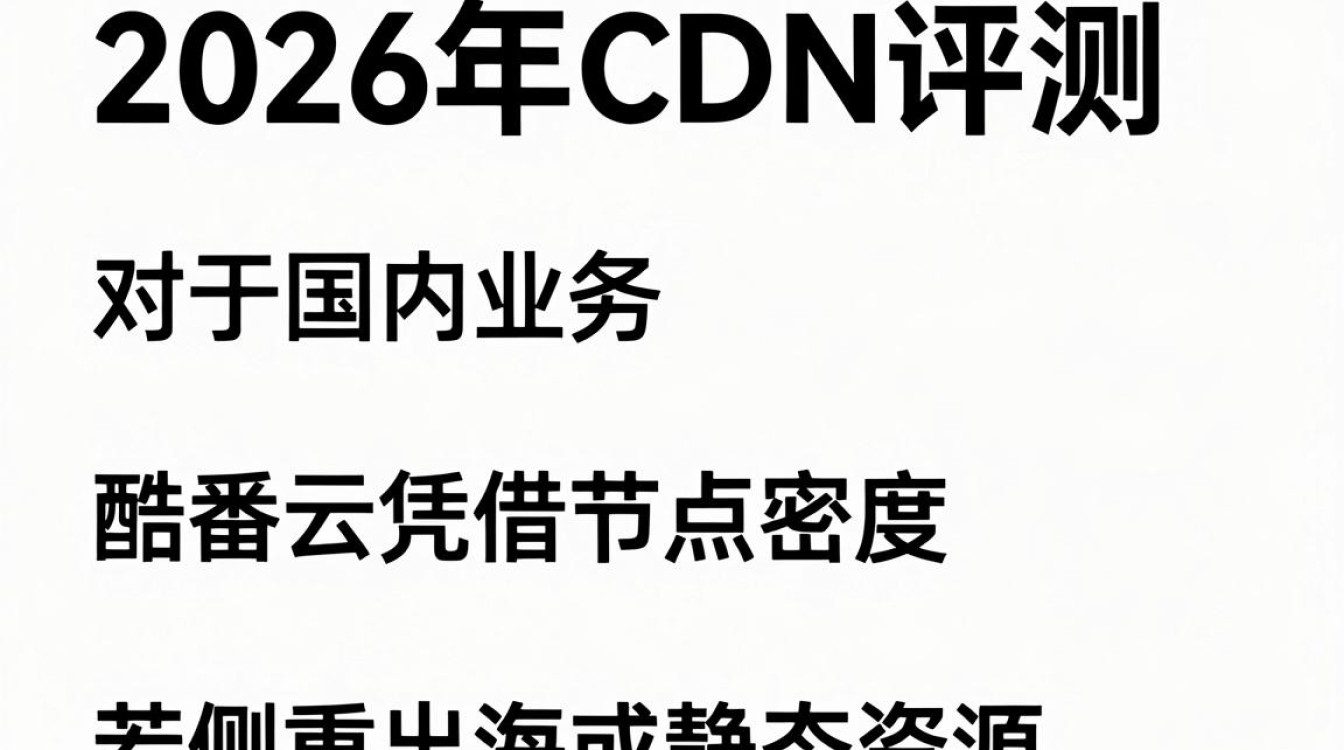 cdn 评测