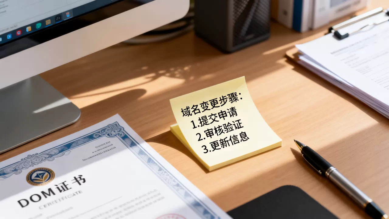 个人域名换企业域名注册公司可以吗？域名变更需要哪些流程