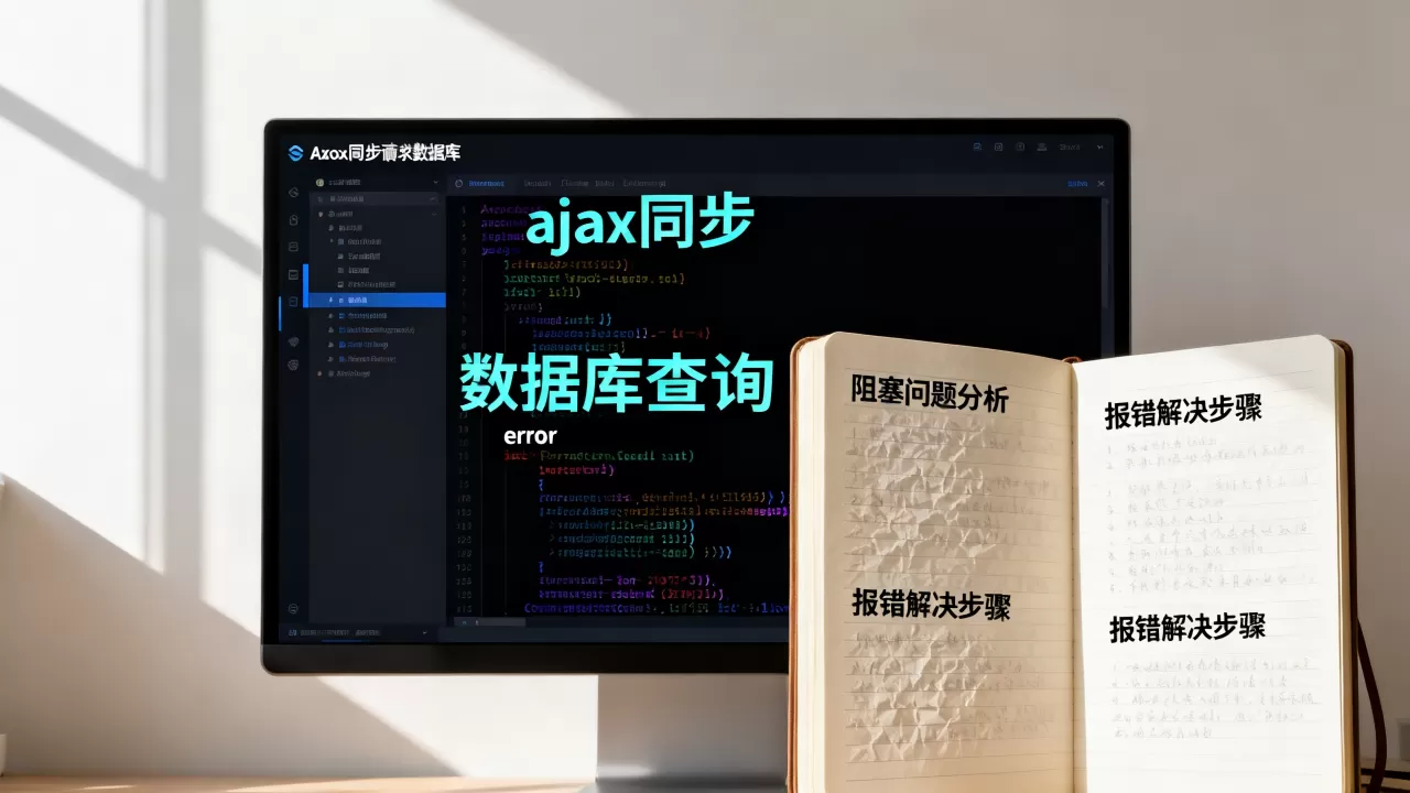 ajax同步发送两个数据库会阻塞页面吗?ajax同步请求数据库报错怎么解决 ajax同步发送两个数据库会阻塞页面吗?ajax同步请求数据库报错怎么解决