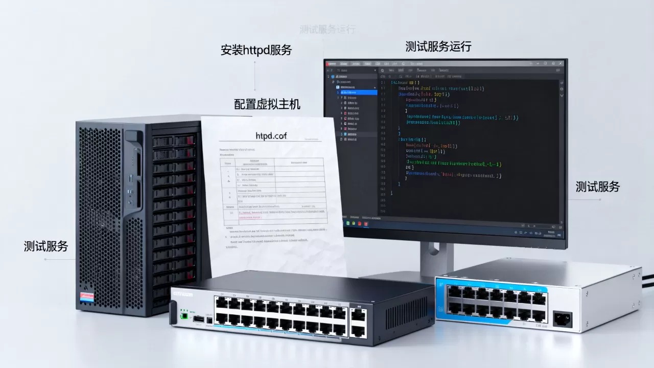 httpd文件服务器怎么搭建?httpd配置虚拟主机详细教程 httpd文件服务器怎么搭建?httpd配置虚拟主机详细教程