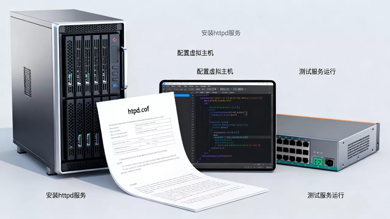httpd文件服务器怎么搭建?httpd配置虚拟主机详细教程 httpd文件服务器怎么搭建?httpd配置虚拟主机详细教程