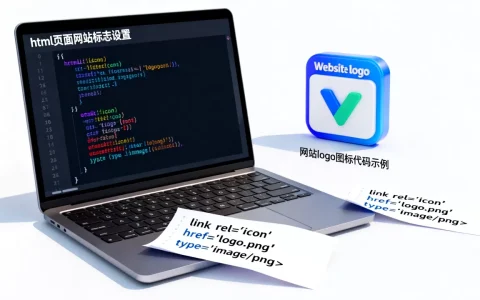 html页面网站标志怎么设置?网站logo图标代码