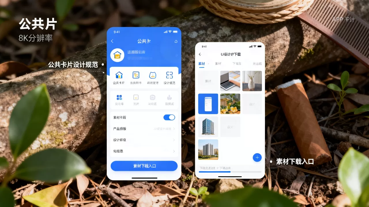 app界面模板公共卡片怎么设计?UI设计素材哪里下载 app界面模板公共卡片怎么设计?UI设计素材哪里下载