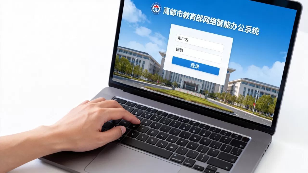 高邮市教育局网络智能办公系统怎么登录？2026年最新入口