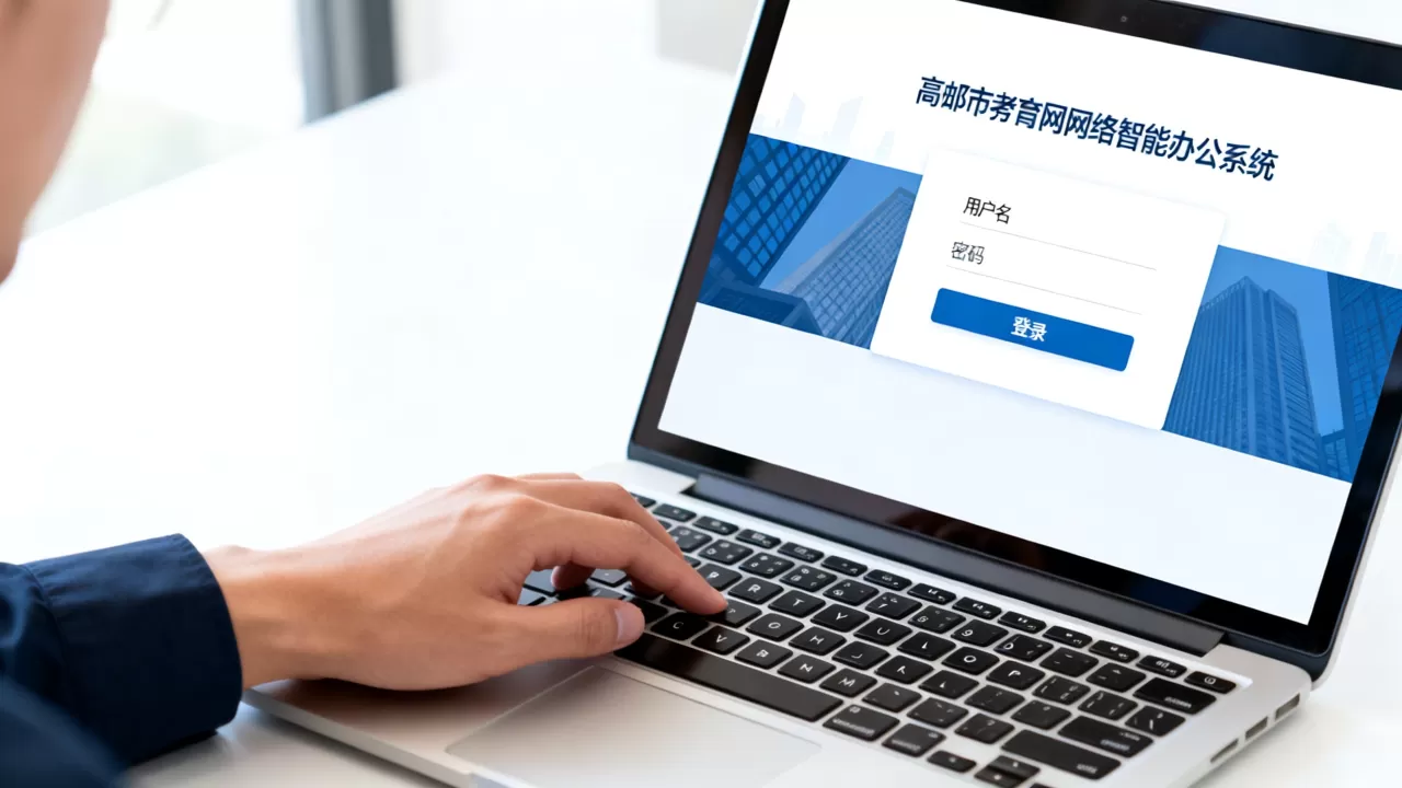 高邮市教育局网络智能办公系统怎么登录？2026年最新入口