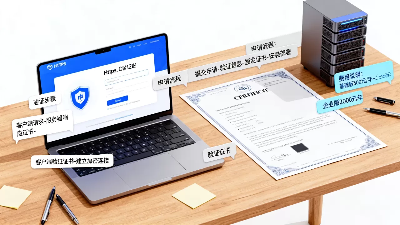 https证书验证过程是怎样的?https证书申请流程及费用 https证书验证过程是怎样的?https证书申请流程及费用