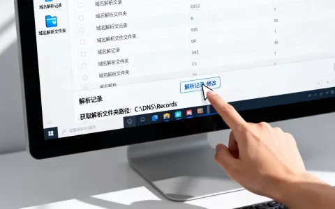 如何获取域名解析文件夹?域名解析记录在哪里修改