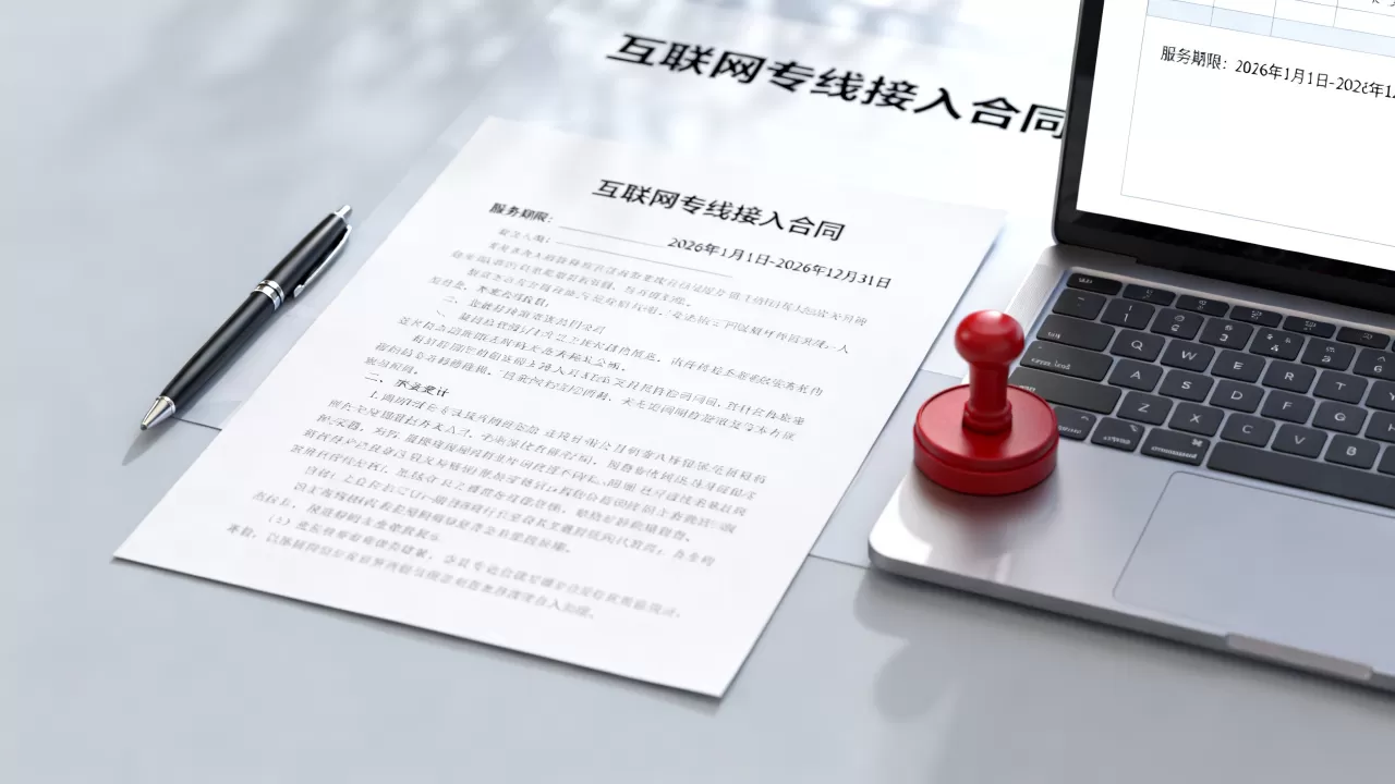 互联网专线接入合同范本怎么写?2026最新标准模板 互联网专线接入合同范本怎么写?2026最新标准模板