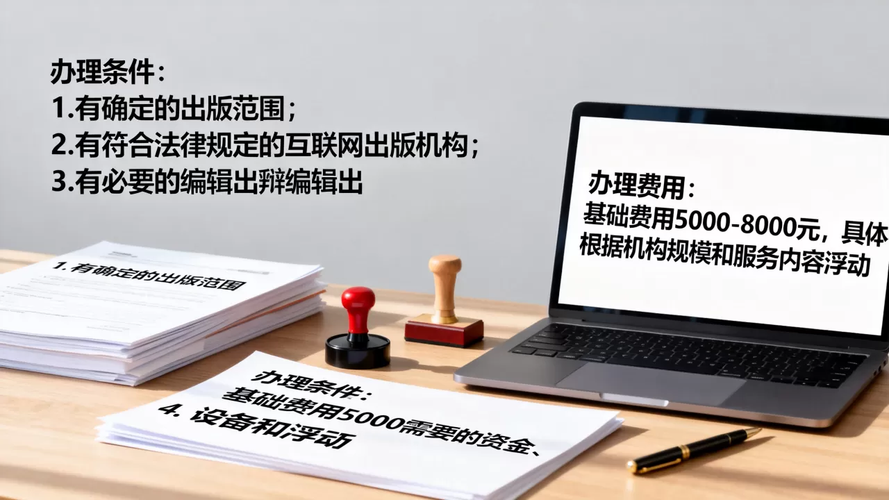 办理互联网出版物许可证书需要哪些条件？互联网出版物许可证办理费用