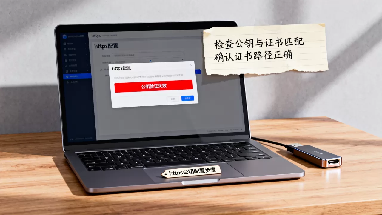 https网站使用公钥访问报错怎么办？https证书公钥配置教程