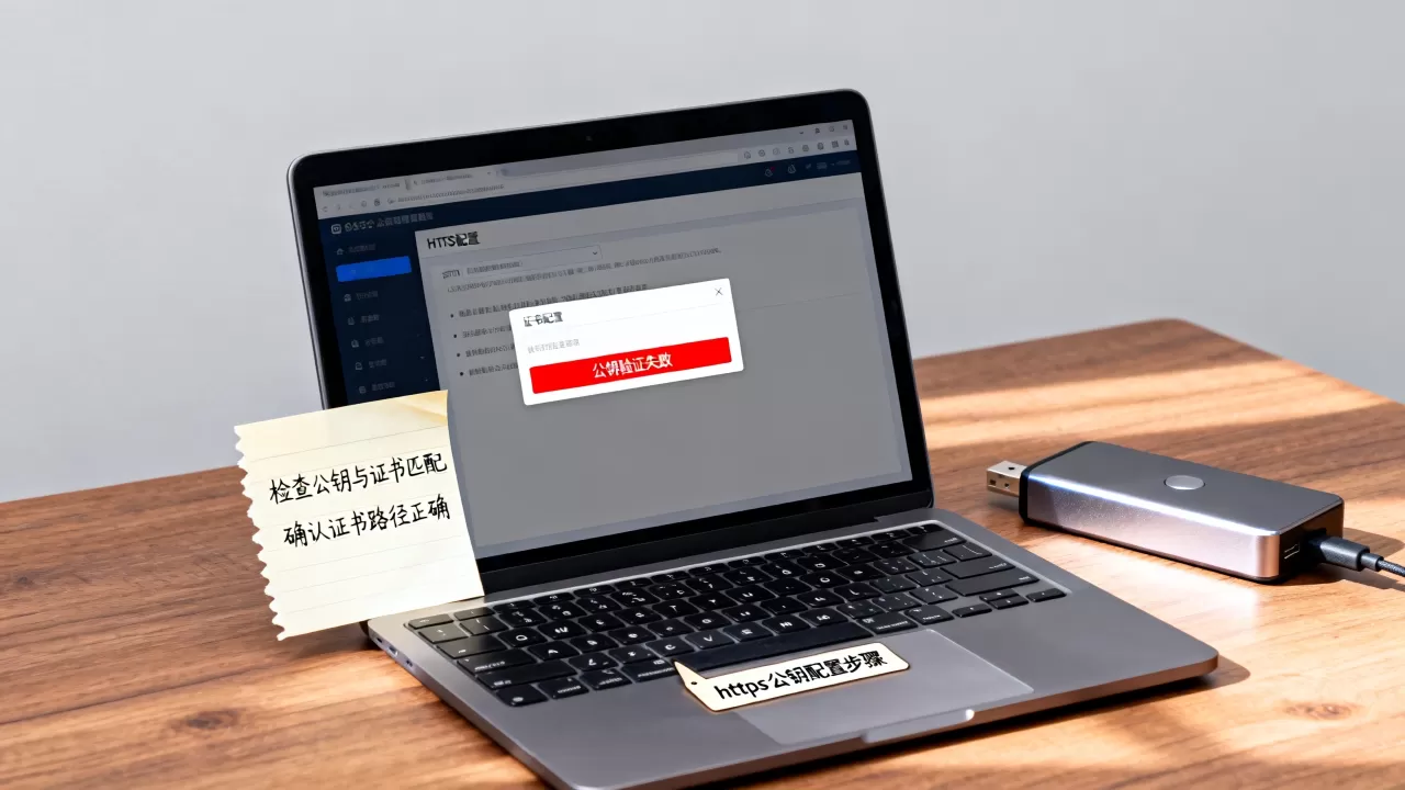 https网站使用公钥访问报错怎么办？https证书公钥配置教程