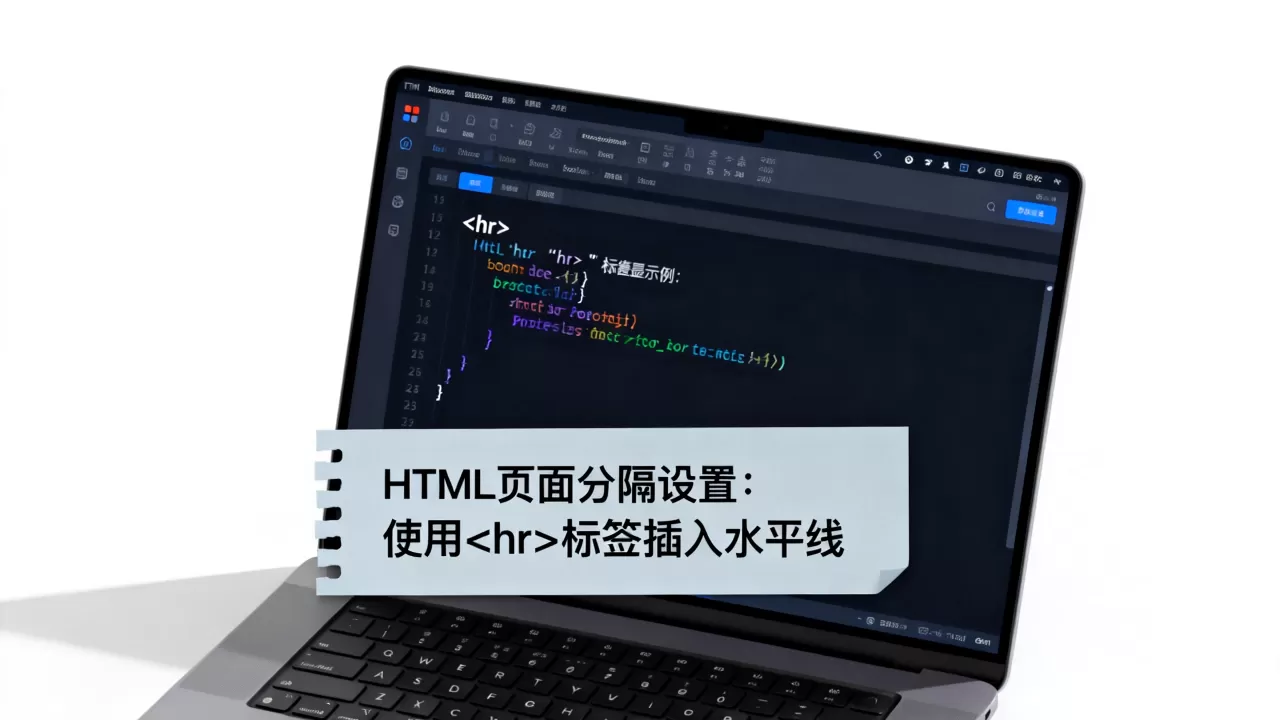 HTML网页怎么分隔？如何设置网页页面分隔