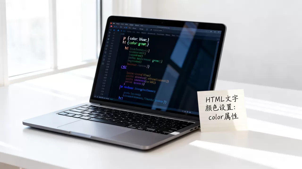 html怎么设置文字颜色？css修改字体颜色方法