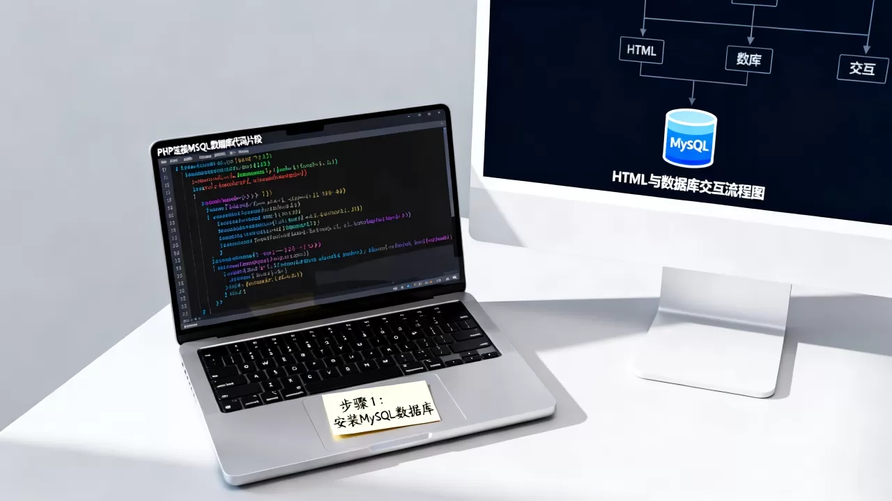 HTML如何连接数据库SQL？PHP连接MySQL数据库教程